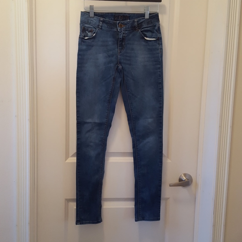 Zara 34 Low Rise Skinny Fit Jeans